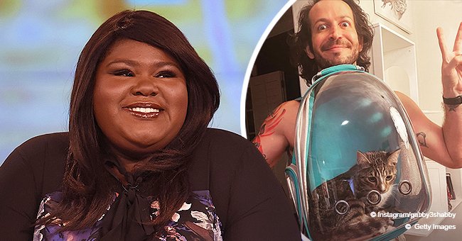 Gabby Sidibe Shares Funny Pic of Her Boyfriend Brandon Frankel Carrying ... Gabourey Sidibe Boyfriend