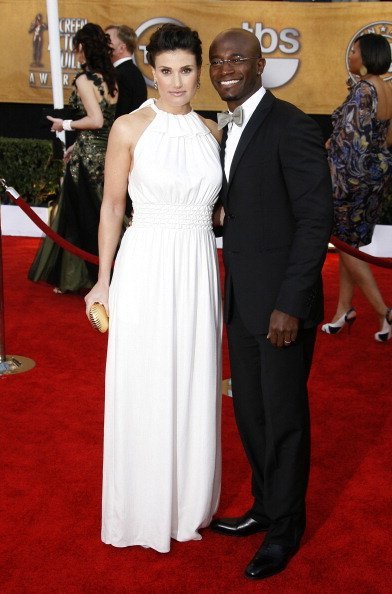 Taye Diggs and Idina Menzel at the 15th Annual Screen Actors Guild Awards on January 25, 2009 | Photo: Getty Images
