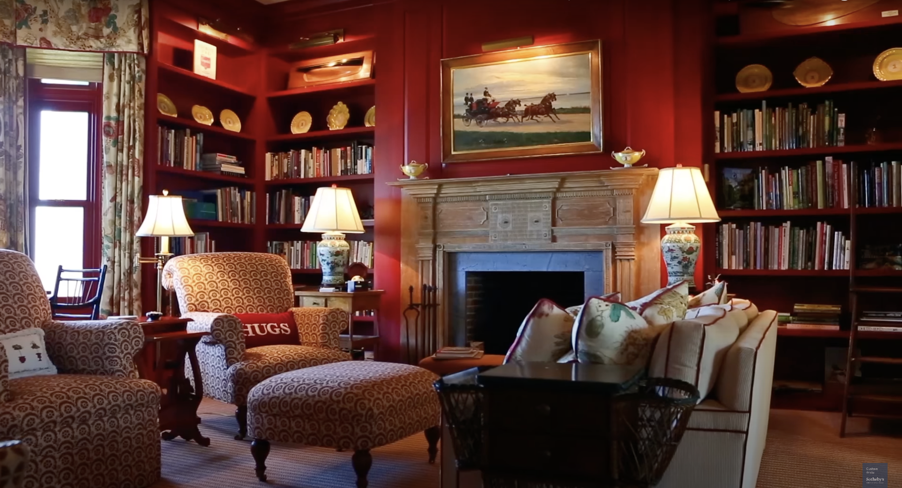 Inside Judge Judy's home in Newport, Rhode Island | Source: Youtube.com/Gustave White Sotheby's International Realty