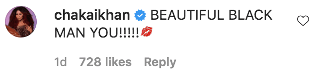Chaka Khan commented on a Lauren London's photo of Nipsey Hussle | Source: Instagram.com/laurenlondon