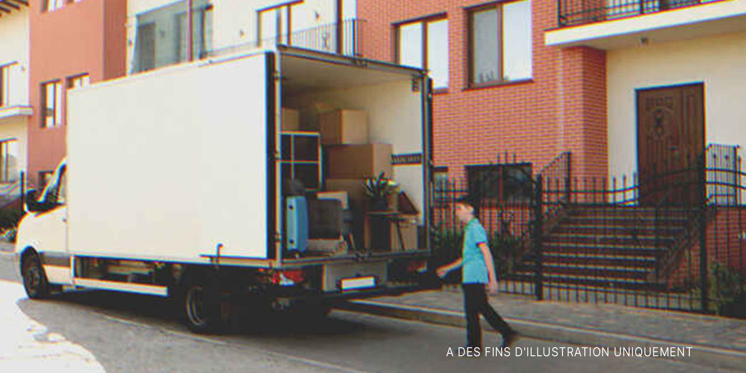 Un camion de déménagement | Source : Shutterstock