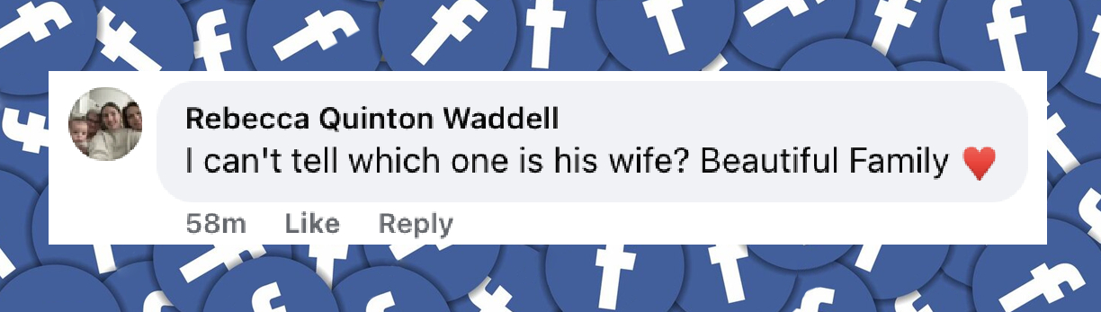 A netizen's reaction to Matt Damon's family outing at "The Rip" premiere | Source: Facebook/peoplemag