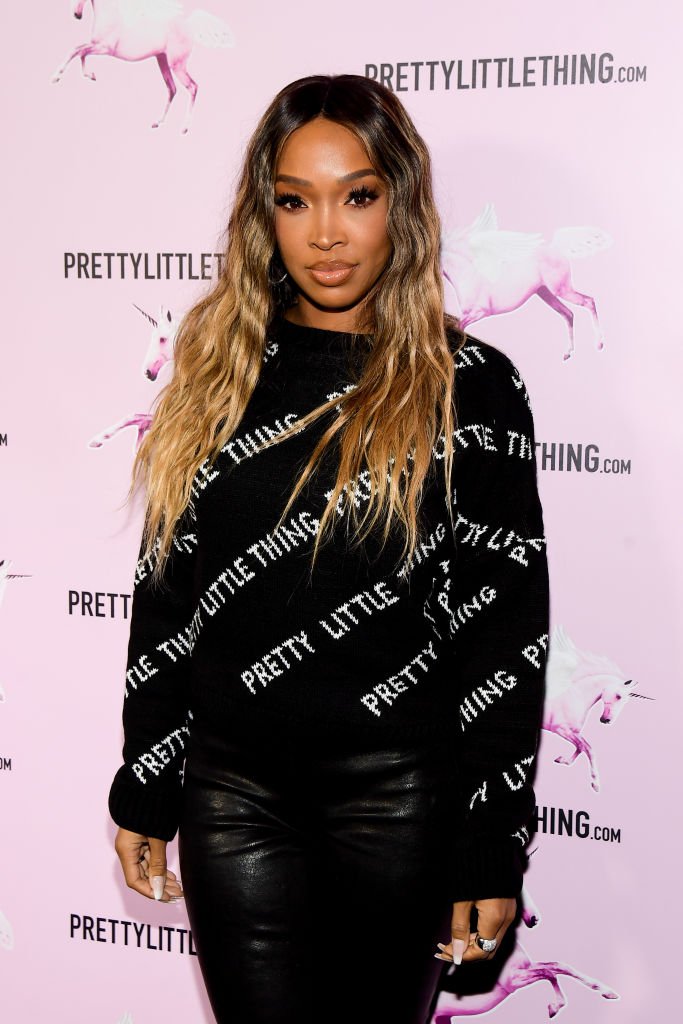 Malika Haqq attends the PrettyLittleThing LA Office Opening Party | Photo: Getty Images