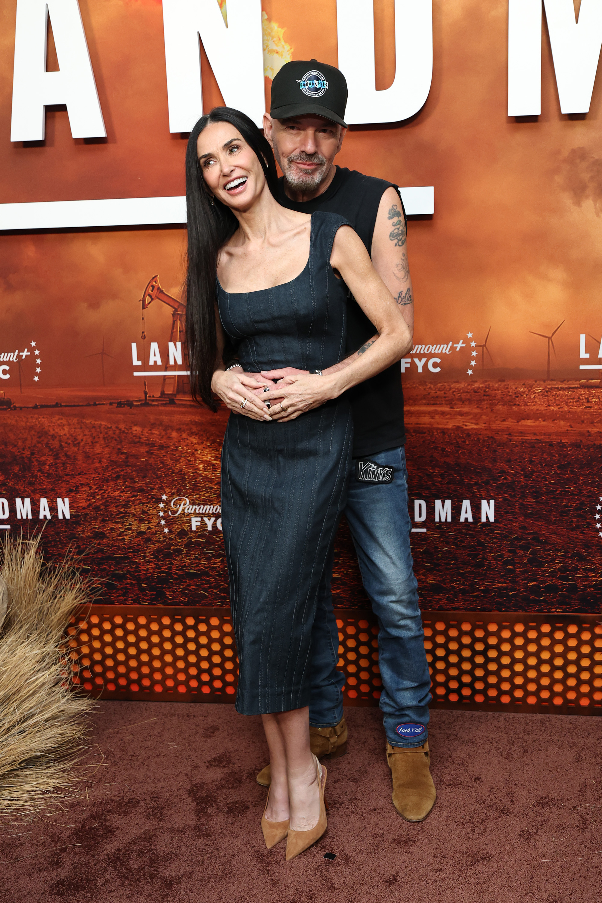 Demi Moore and Billy Bob Thornton are photographed at the screening of Paramount+'s "Landman" Season 2 at the Academy Museum of Motion Pictures, Ted Mann Theater on October 30, 2025, in Los Angeles, California. | Source: Getty Images