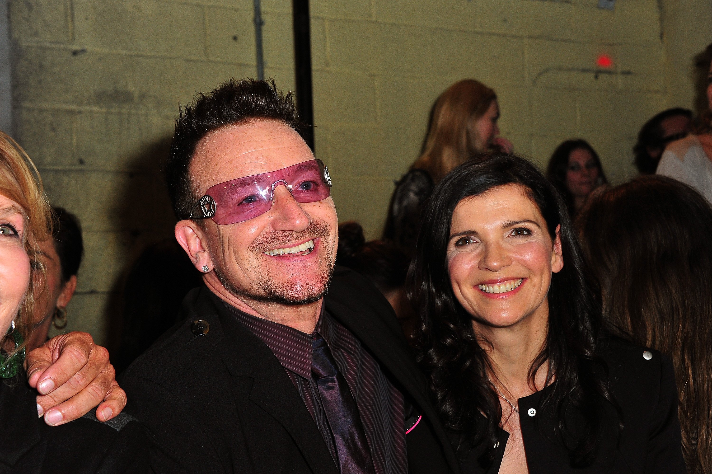 Bono and Ali Hewson at the EDUN Spring 2012 fashion show on September 11, 2011, in New York | Source: Getty Images