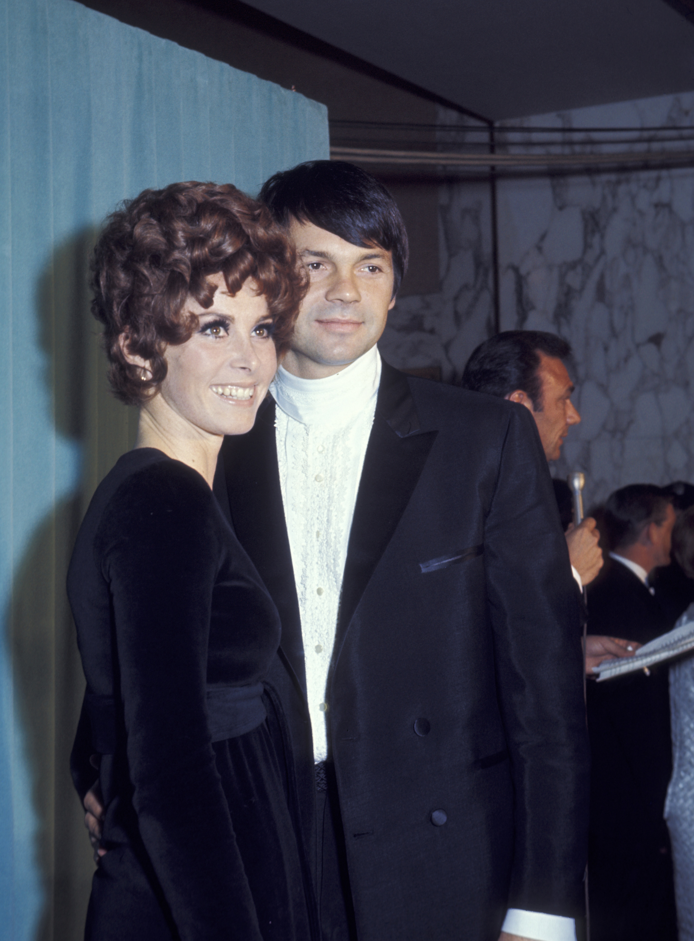 The actress and Gary Lockwood during the screening of "2001: A Space Odyssey" on April 3, 1968, in New York City. | Source: Getty Images