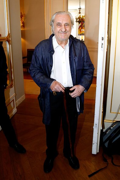 Michel Aumont assiste au déjeuner Molière 2016 - Nominee Luncheon. Tenue au Ministère de la Culture le 14 avril 2016 à Paris. | Photo : Getty Images