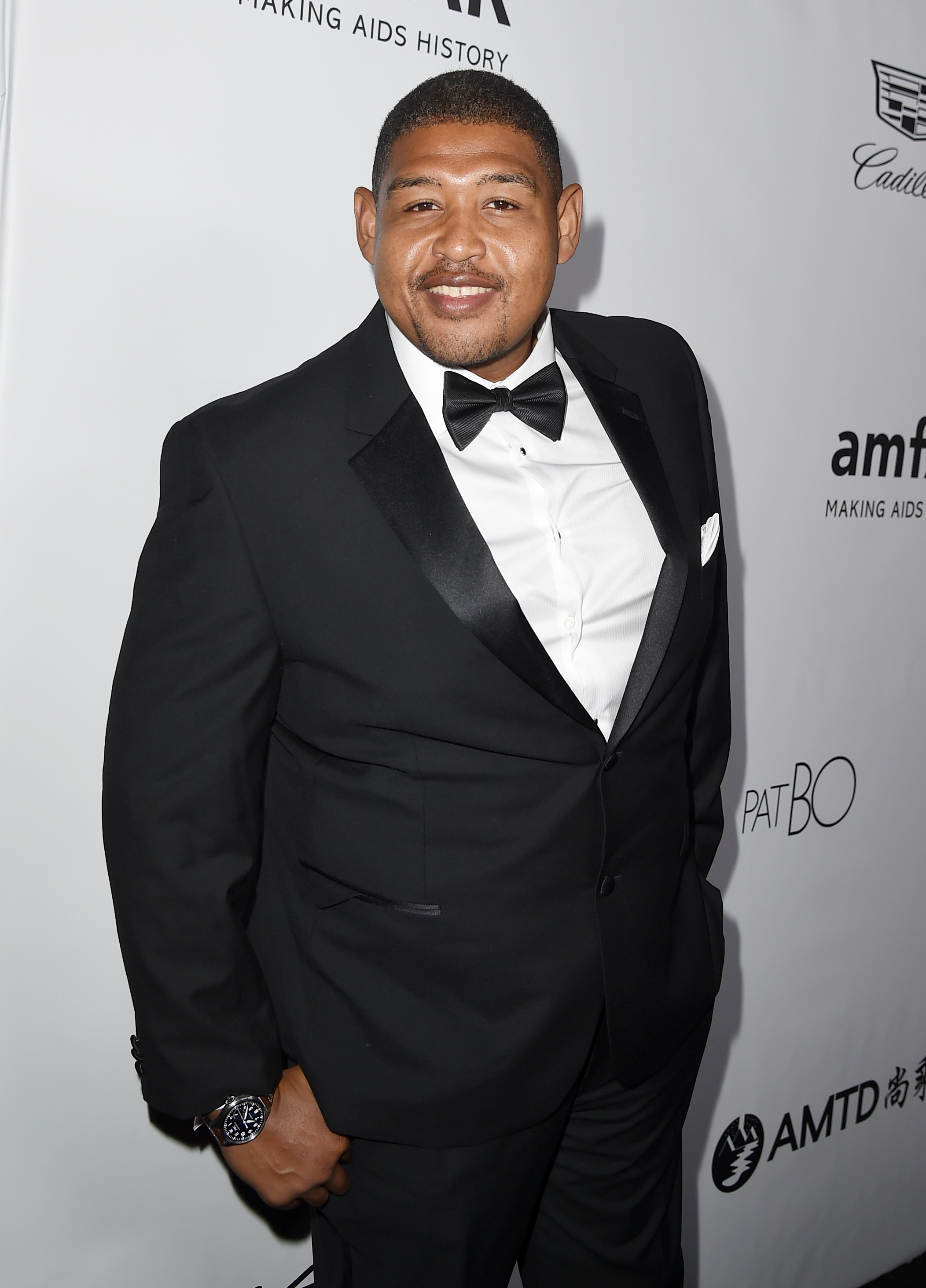 Omar Miller at the the amfAR Gala Los Angeles 2017 at Ron Burkle's Green Acres Estate on October 13, 2017 in Beverly Hills, California | Source: Getty Images
