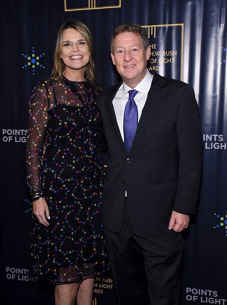Savannah Guthrie and Michael Feldman attend The George H.W. Bush Points Of Light Awards Gala at Intrepid Sea-Air-Space Museum on September 26, 2019 in New York City | Photo: Getty Images