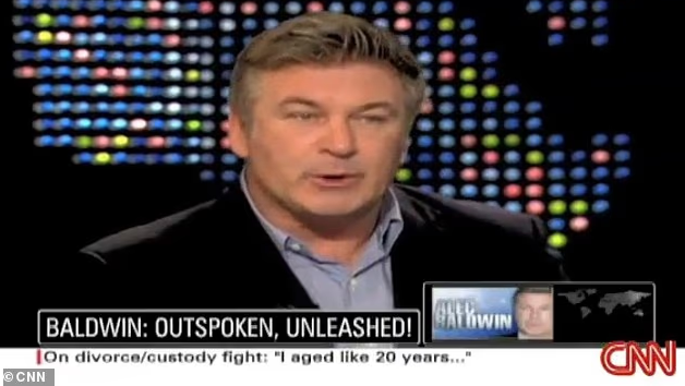 Baldwin said that parental alienation syndrome spurred on the call in an April 2007 appearance on the late Larry King's show