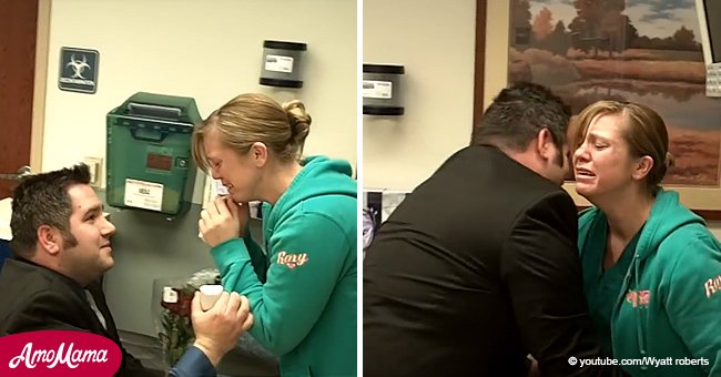 Here's a wedding proposal prank that was nearly taken a step too far