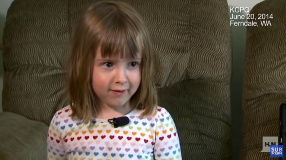 Abby spricht über den Tag, an dem ihre Babysitterin 2014 einen Einbruch inszenierte | Quelle: youtube.com/hln