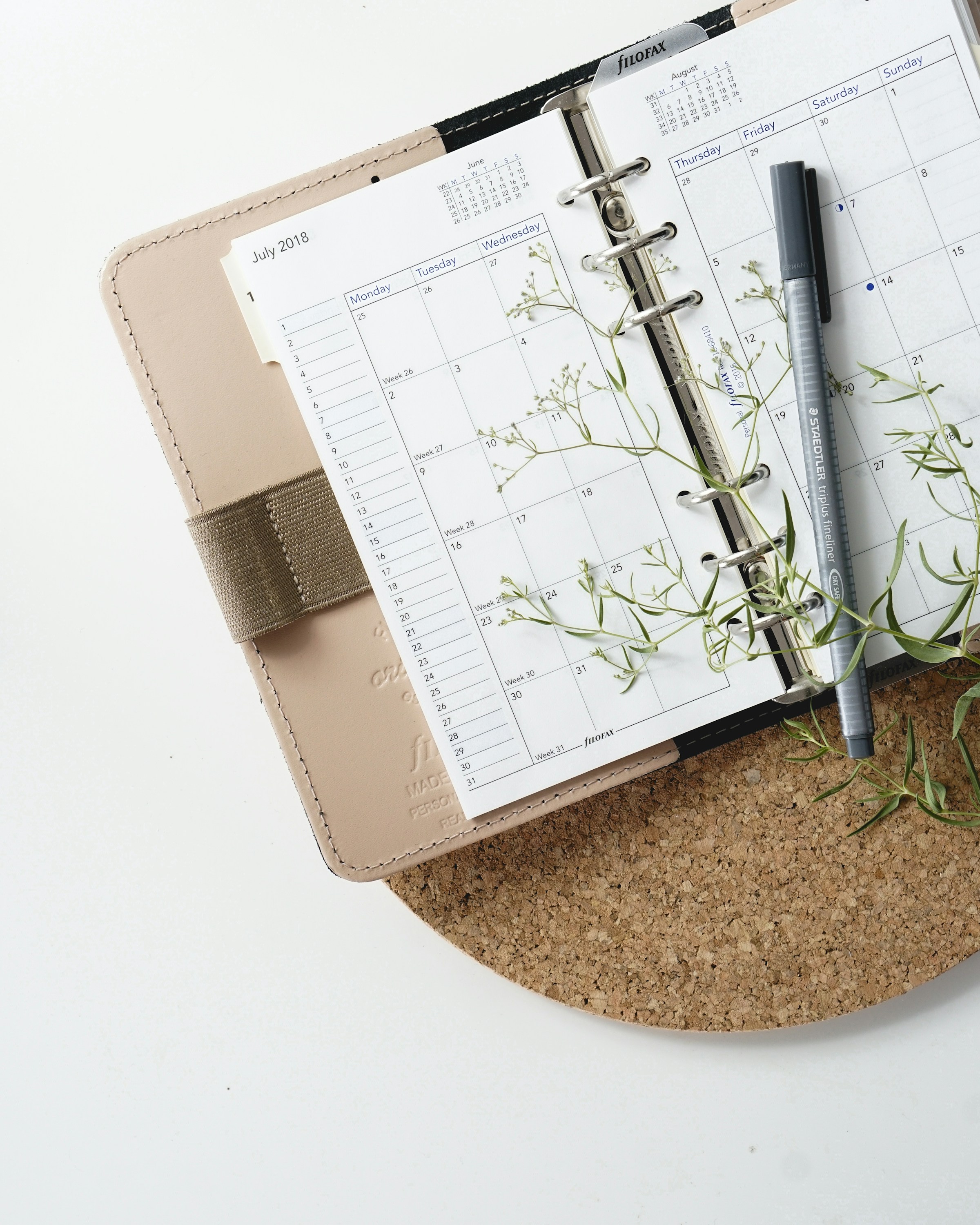 A notebook with a pen | Source: Unsplash