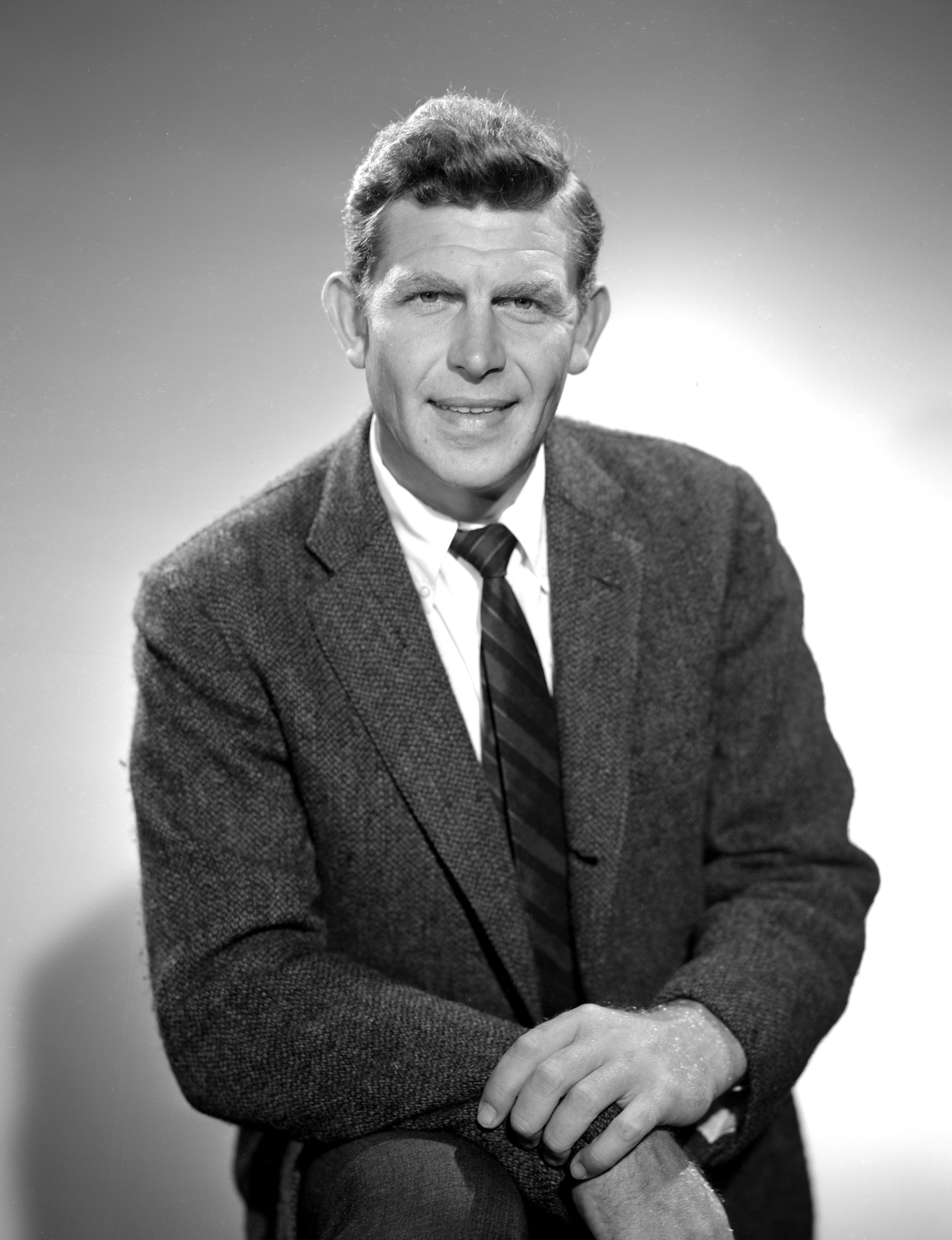 Andy Griffith as Andy Taylor in the CBS show "The Andy Griffith Show," August 27, 1960. | Source: Getty Images