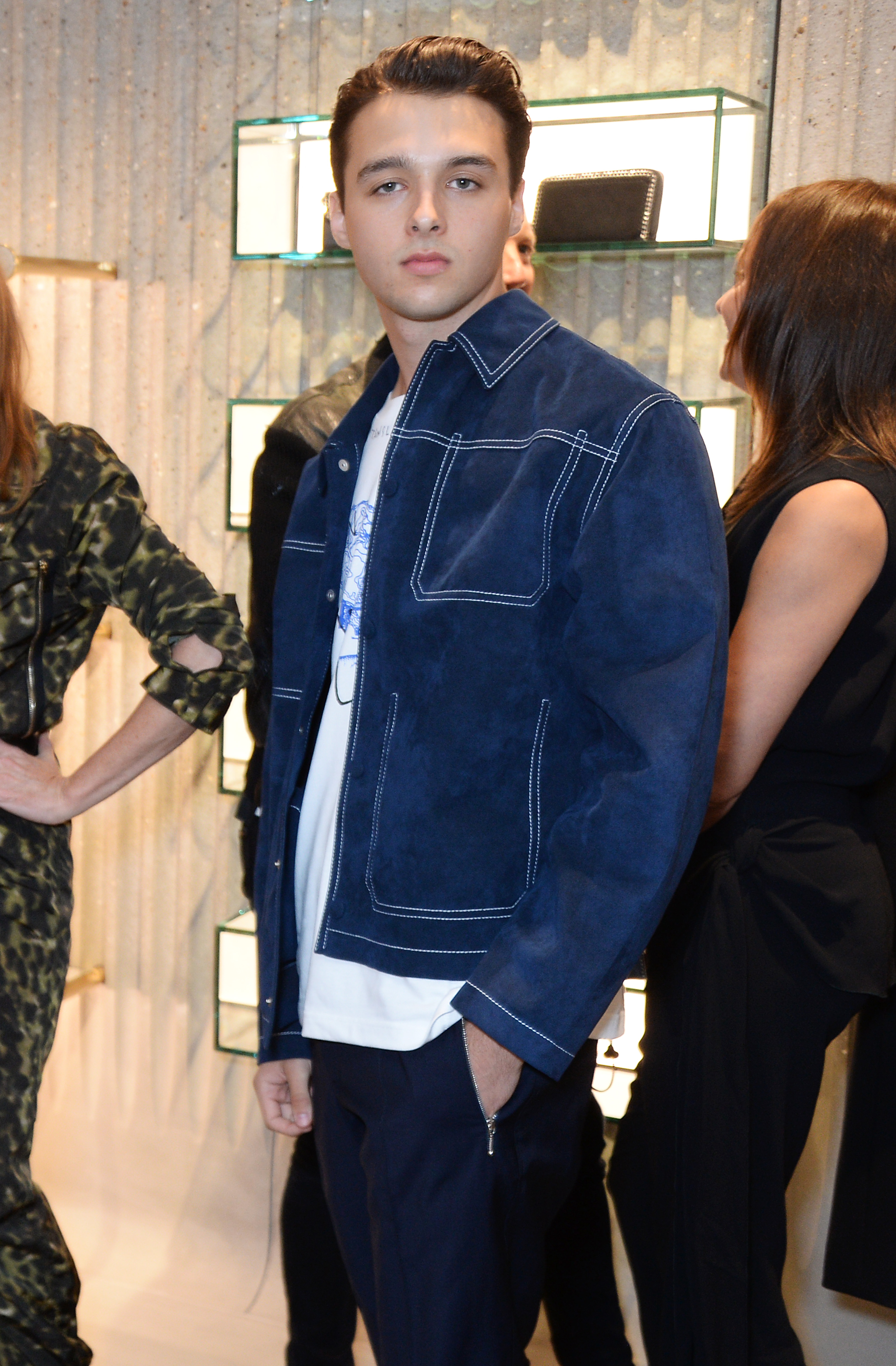 Arthur Donald was present at the launch of the Stella McCartney Global flagship store on Old Bond Street, which took place on June 12, 2018, in London, England. | Source: Getty Images