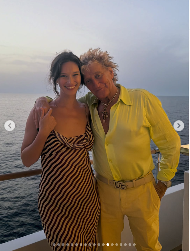 The vacation memories also included a heartwarming father-daughter portrait, with Renee smiling beside Rod as the pair posed arm in arm against the backdrop of the sea. Dressed in a bright yellow outfit, Rod leaned in close to his daughter as they paused to capture another moment from their Ibiza getaway. | Source: Instagram/renee__stewart