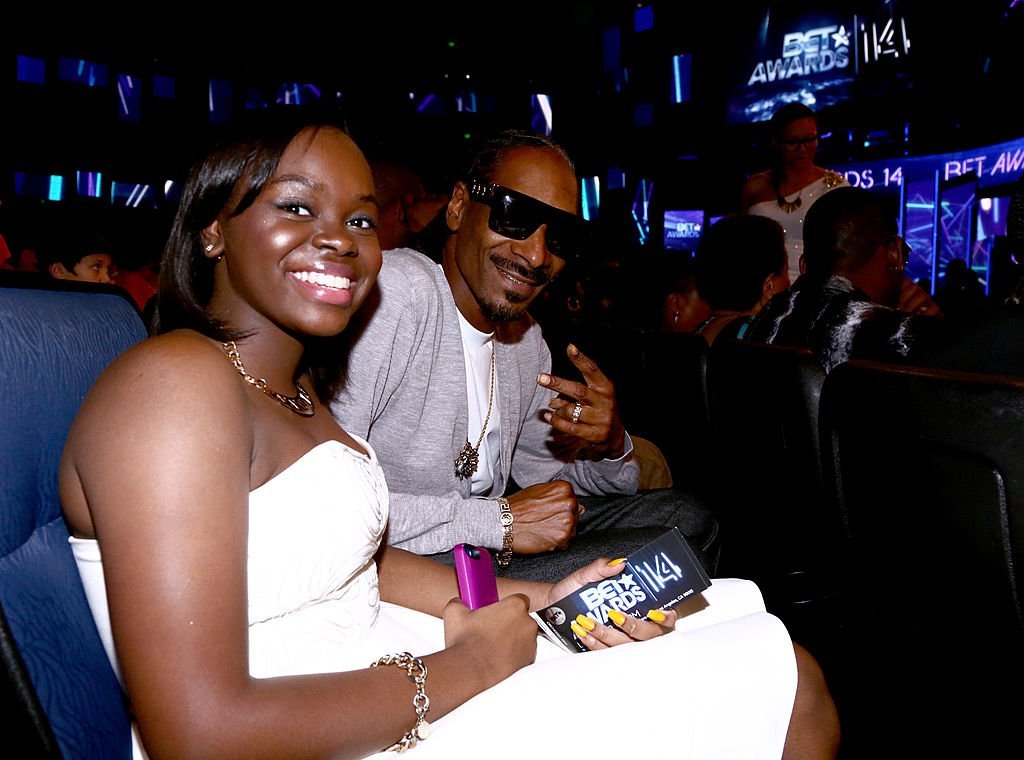  Recording artist Snoop Dogg (R) and Cori Broadus attend the BET AWARDS '14 at Nokia Theatre L.A. LIVE | Photo: Getty Images