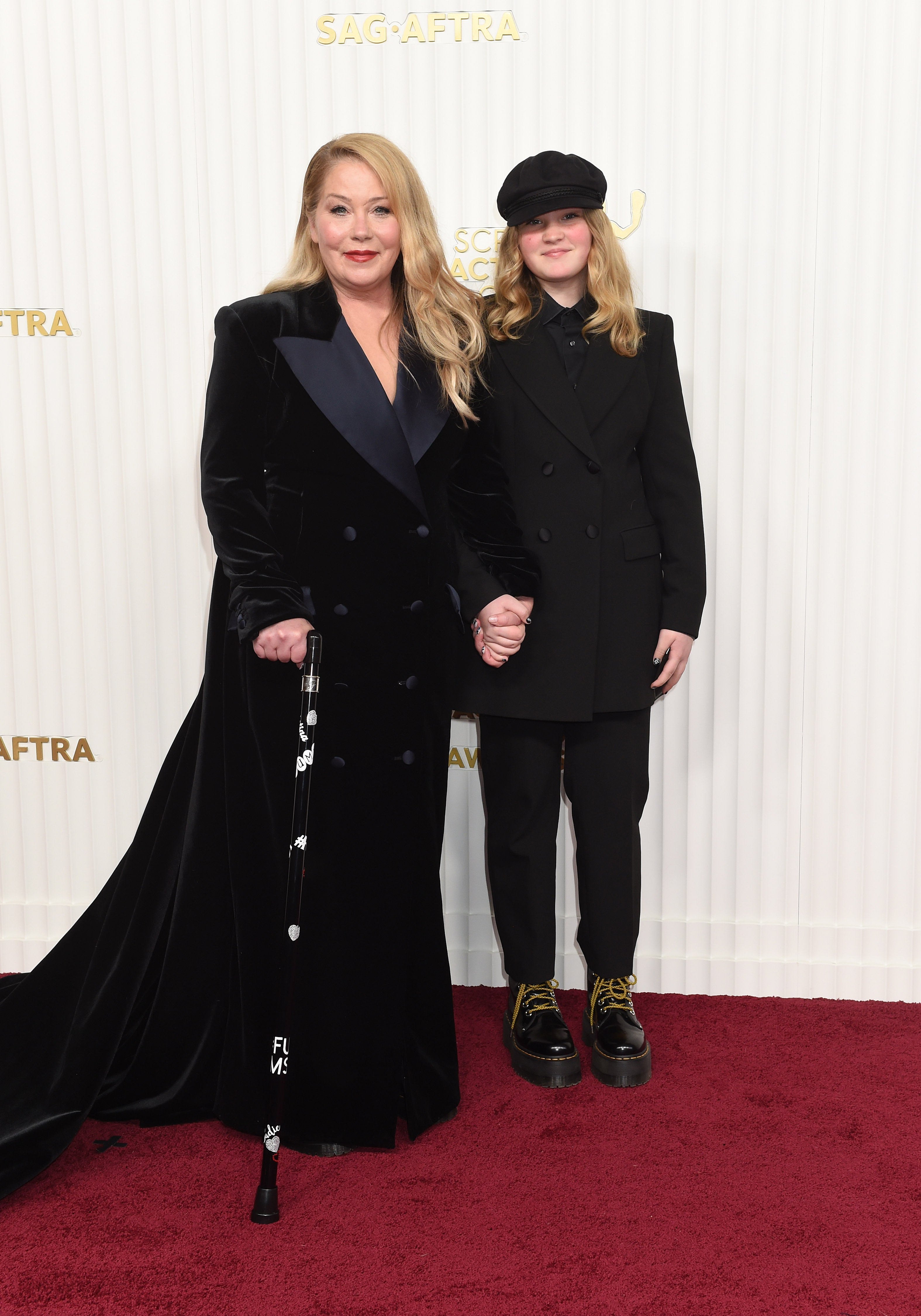 Christina Applegate with her daughter Sadie Grace LeNoble at the 29th Annual Screen Actors Guild Awards held on February 26, 2023 | Source: Getty Images