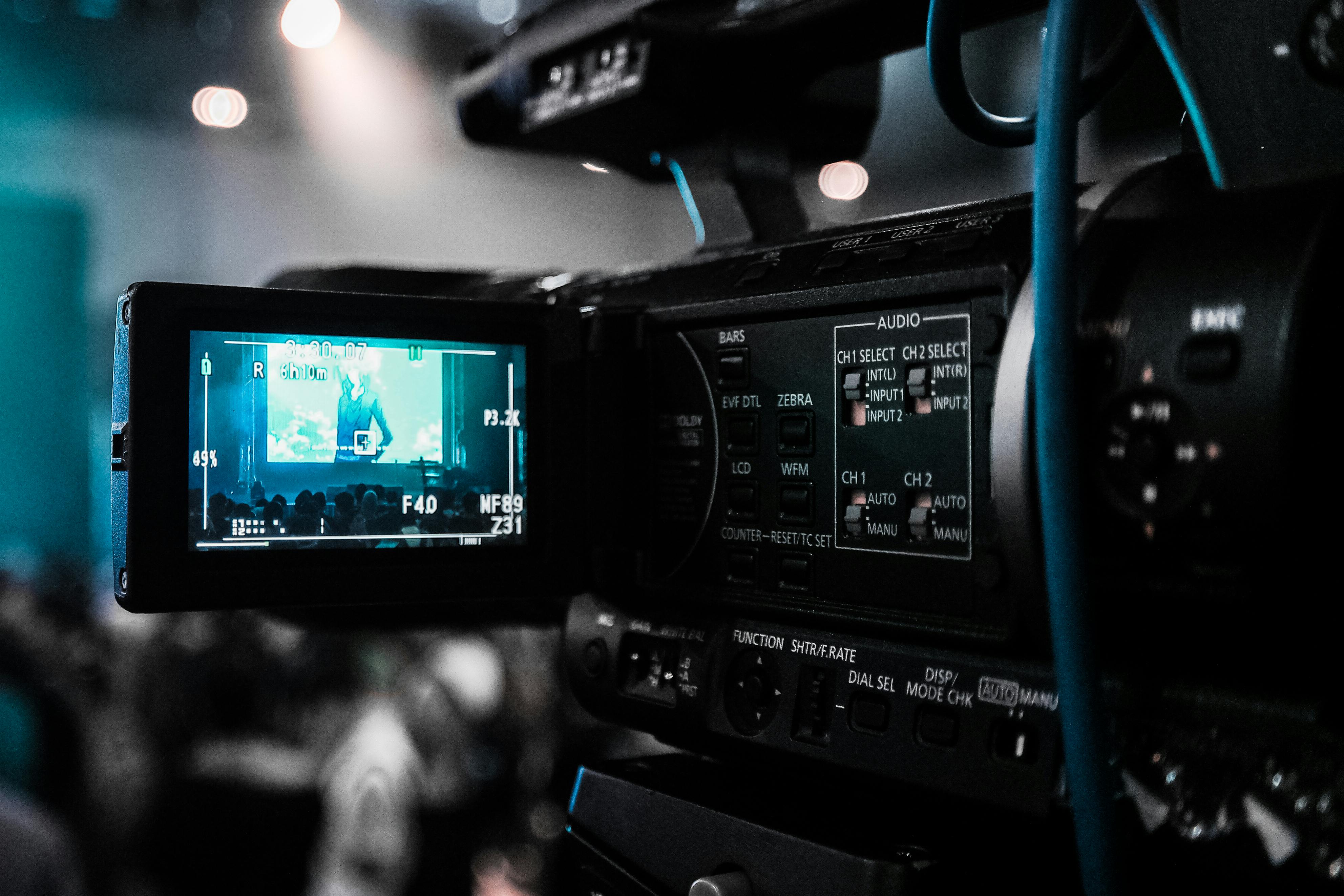 A black camera recorder | Source: Pexels