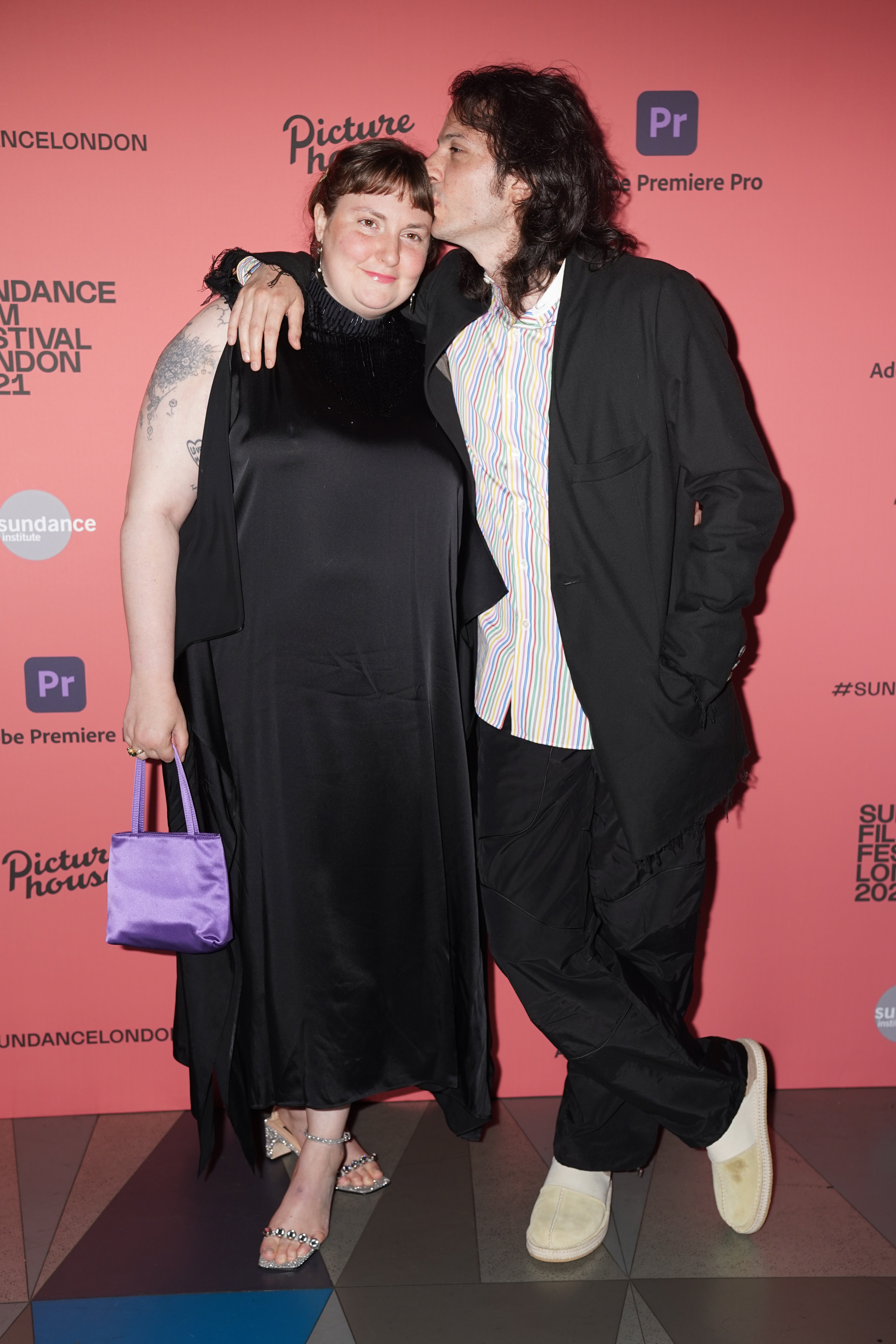 Lena Dunham and Luis Felber attend the Sundance London Film Festival screening of Zola, August 2021. | Photo: Getty Image
