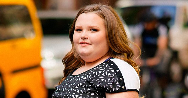 Alana Thompson, from "Here Comes Honey Boo Boo," at AOL Build in New York City | Photo: Gotham/GC Images