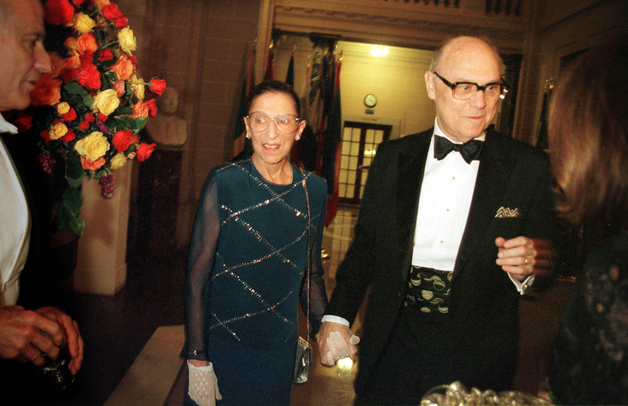 Supreme Court Justice Ruth Bader Ginsburg with her husband Martin Ginsburg on October 21 2000 in Washington D.C. | Source: Getty Images