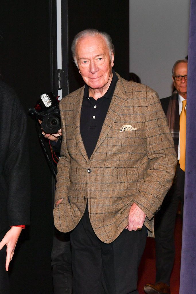 Christopher Plummer at "The Man Who Invented Christmas" New York screening at Florence Gould Hall in New York City | Photo: Dia Dipasupil/Getty Images