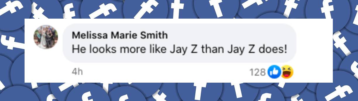 User comment about Jay-Z Carter and Rymir Satterthwaite, posted on December 11, 2024 | Source: Facebook/Daily Mail