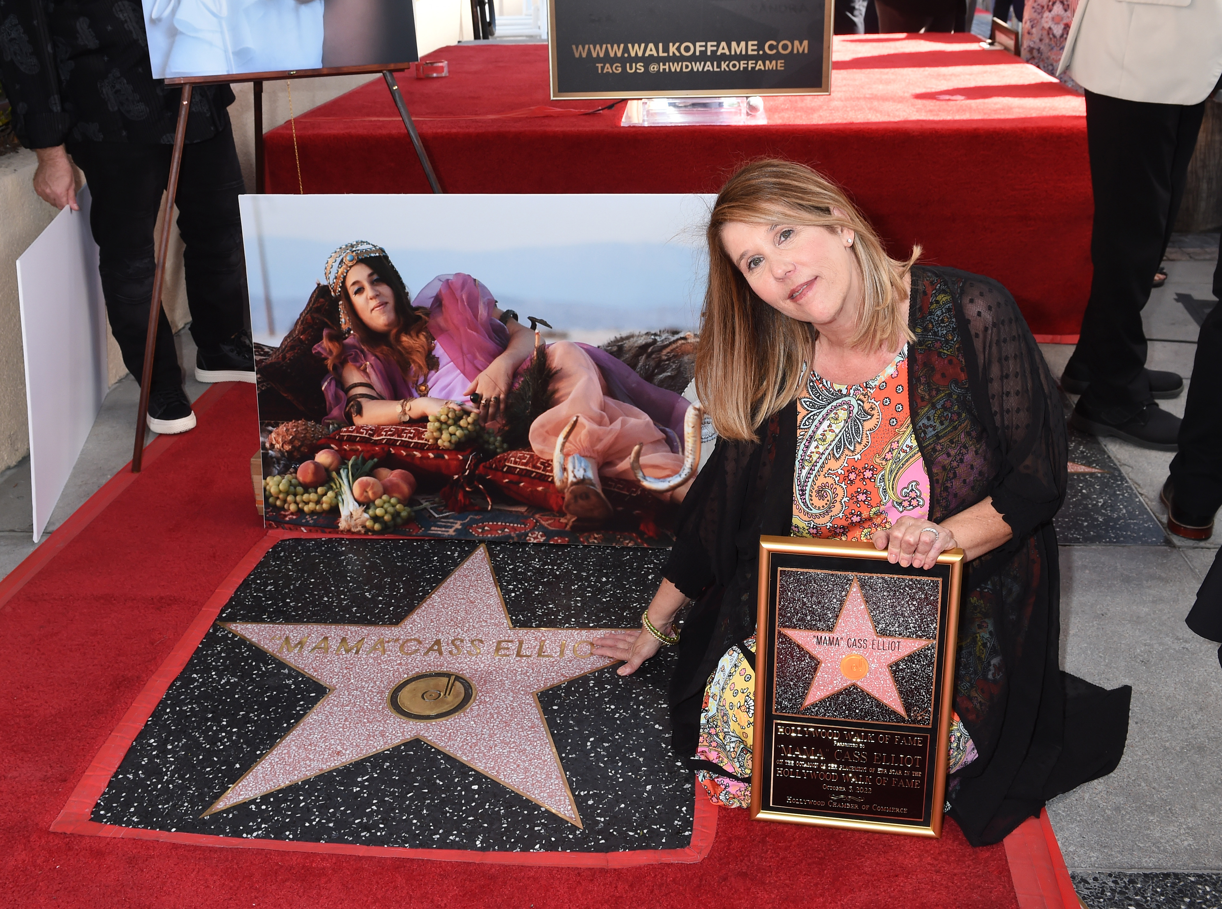Owen Elliot-Kugell at the star ceremony where "Mama Cass" Elliot is honored with a star on the Hollywood Walk of Fame on October 3, 2022, in Los Angeles, California. | Source: Getty Images