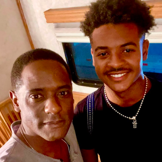 Blair and Blake Underwood posing for a photo. | Source: Instagram/blairunderwood_official