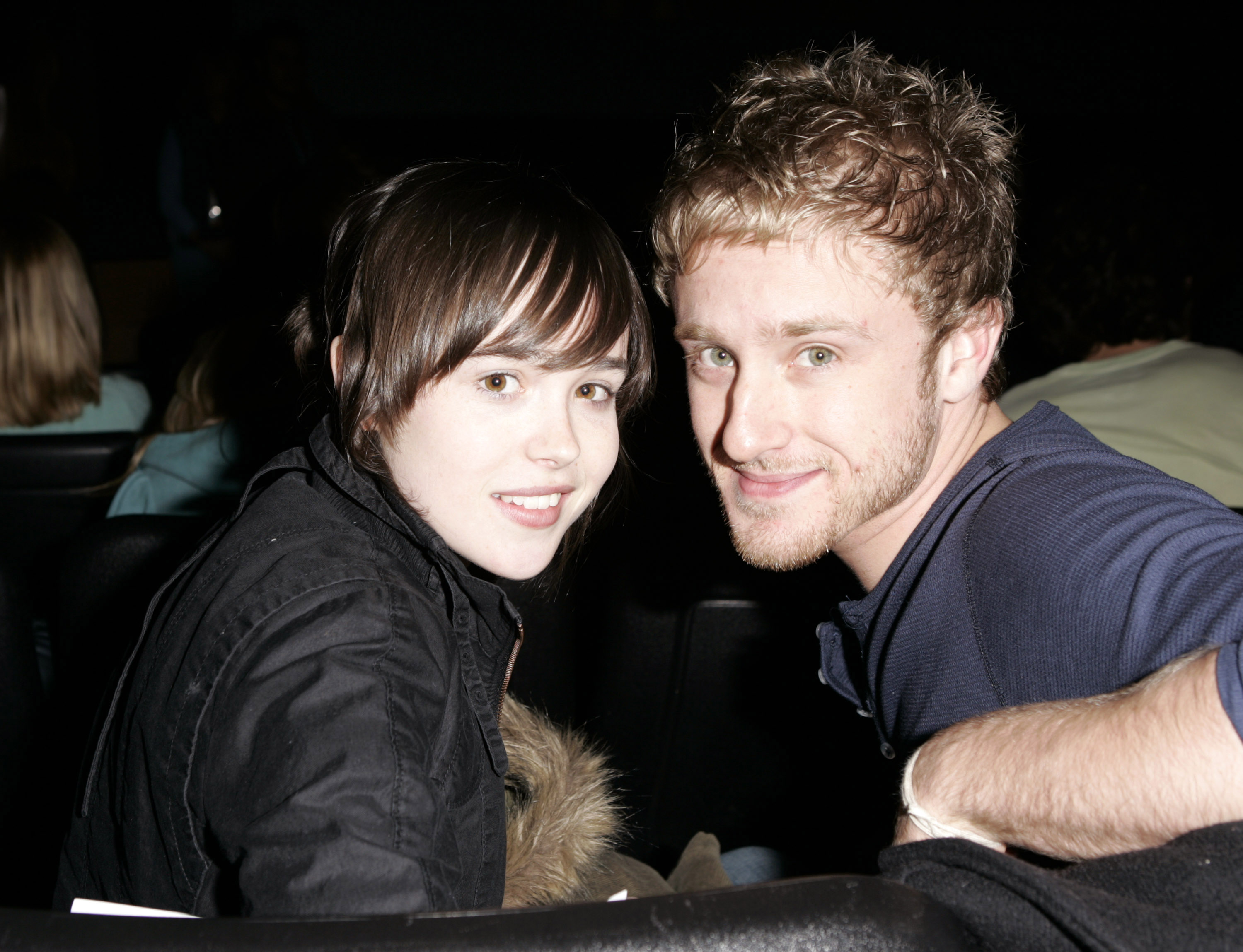 Elliot Page and Ben Foster at the "Alpha Dog" Premiere at 2006 Sundance Film Festival on January 27, 2006. | Source: Getty Images