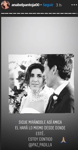 Historia de Instagram de Anabel Pantoja. |Foto: Instagram/anabelpantoja00