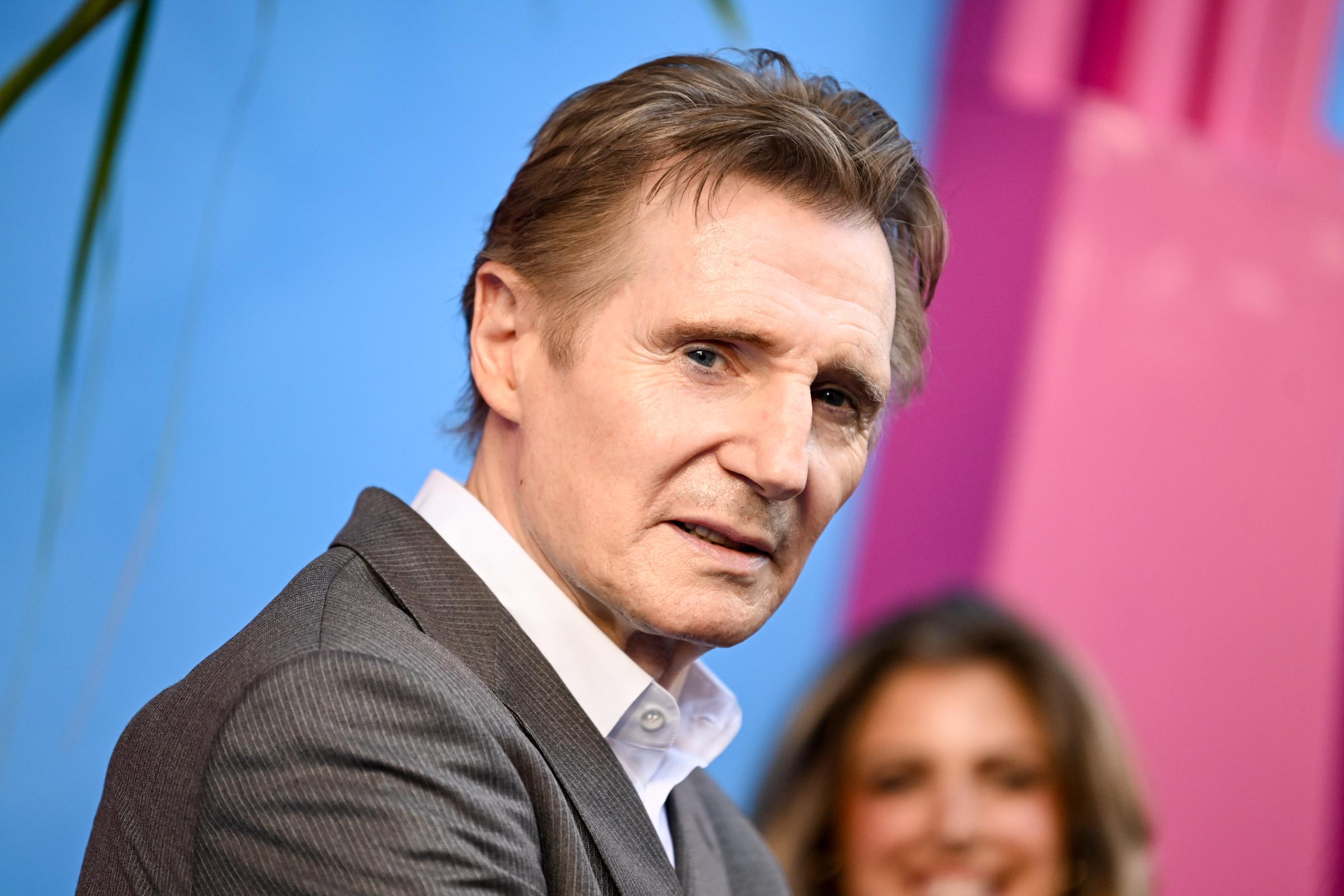 Liam Neeson attends the New York premiere of "The Naked Gun," 2025 | Source: Getty Images