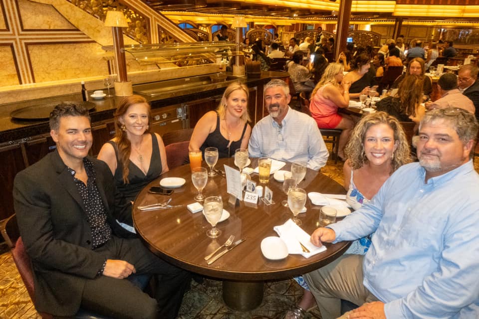 Suki Tipp and her husband, Chad, pose with friends, posted on July 2, 2024 | Source: Facebook/suki.tipp