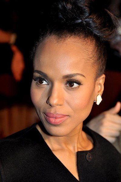 Kerry Washington in Paris at the French premiere of "Django unchained." | Source: Wikimedia Commons