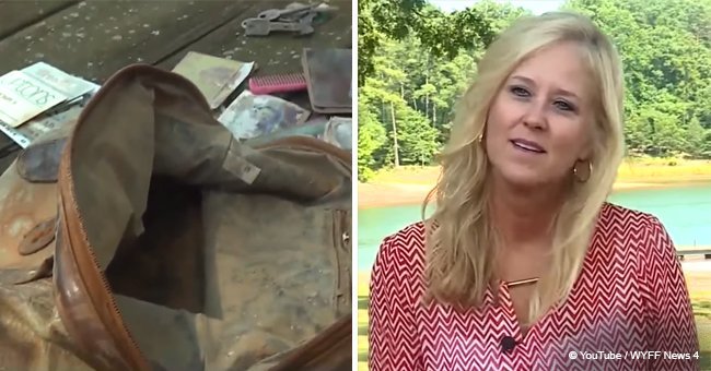 Woman's purse lost in lake 25 years ago found by boy while fishing