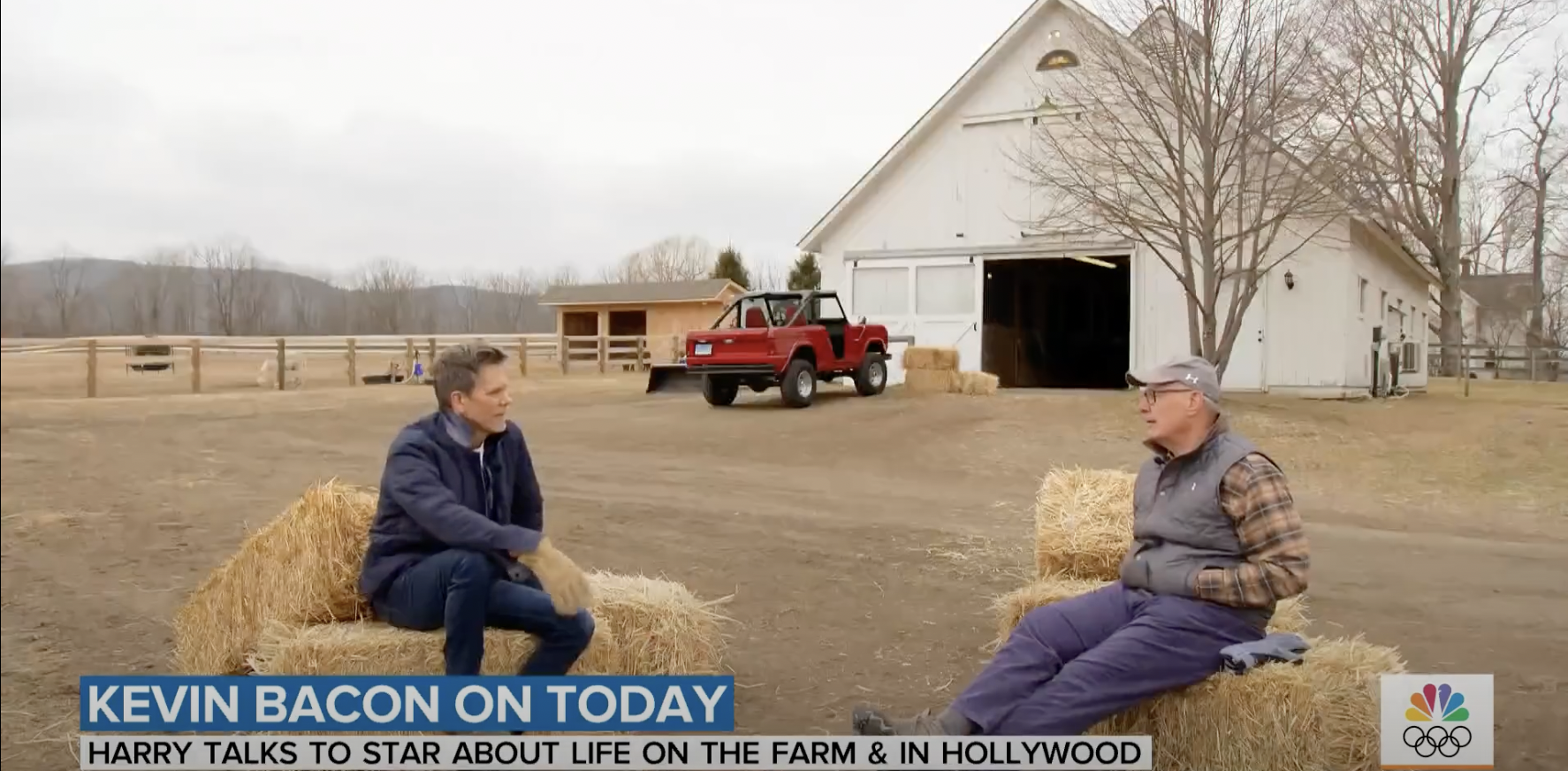 Kevin Bacon during an interview on "Today." | Source: YouTube/@TODAY