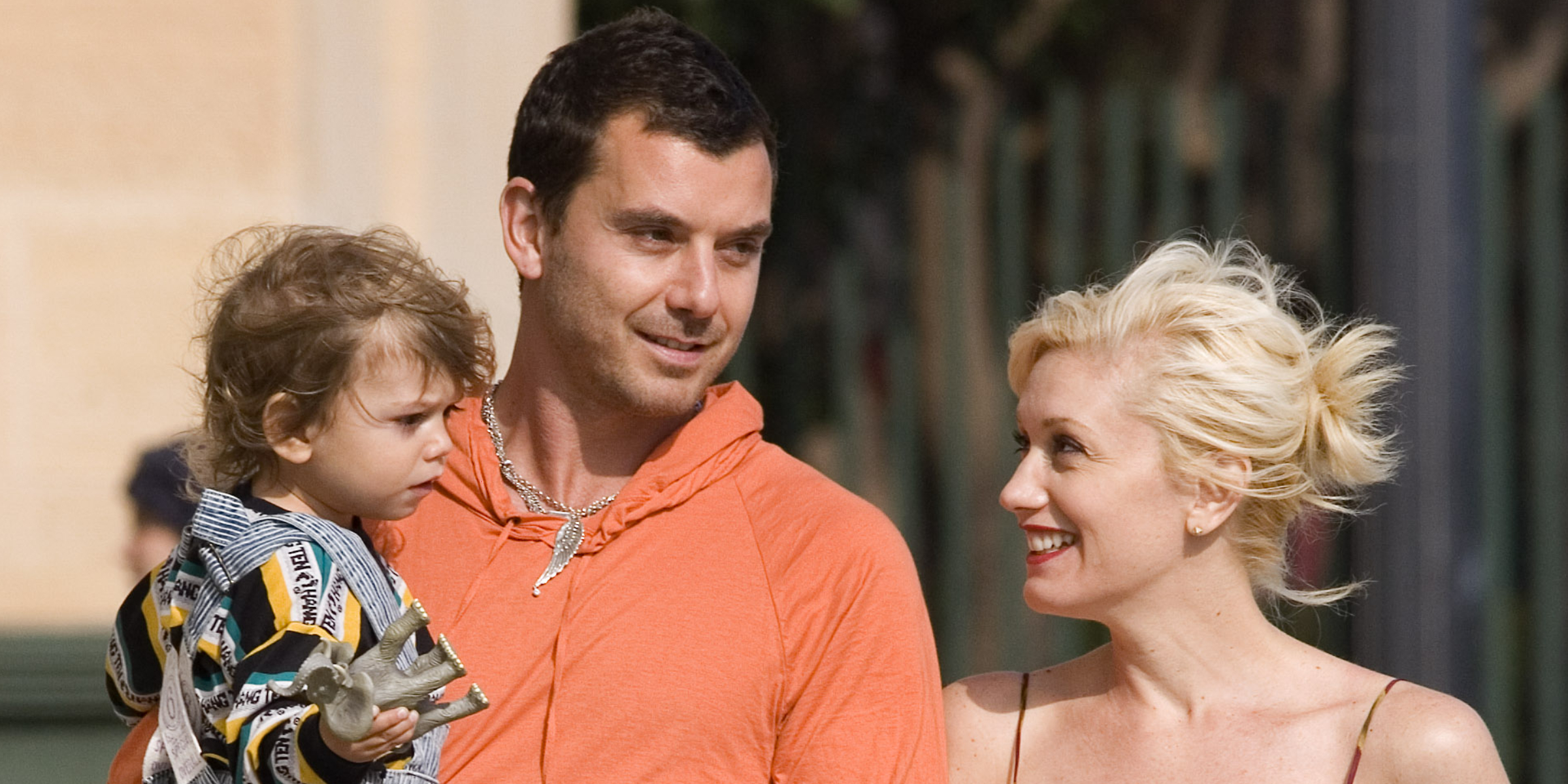 Kingston and Gavin Rossdale with Gwen Stefani | Source: Getty Images
