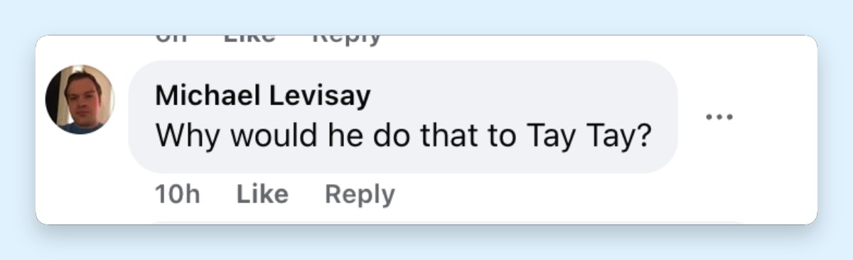 A netizen comment dated March 5, 2026. | Source: Facebook/PageSix