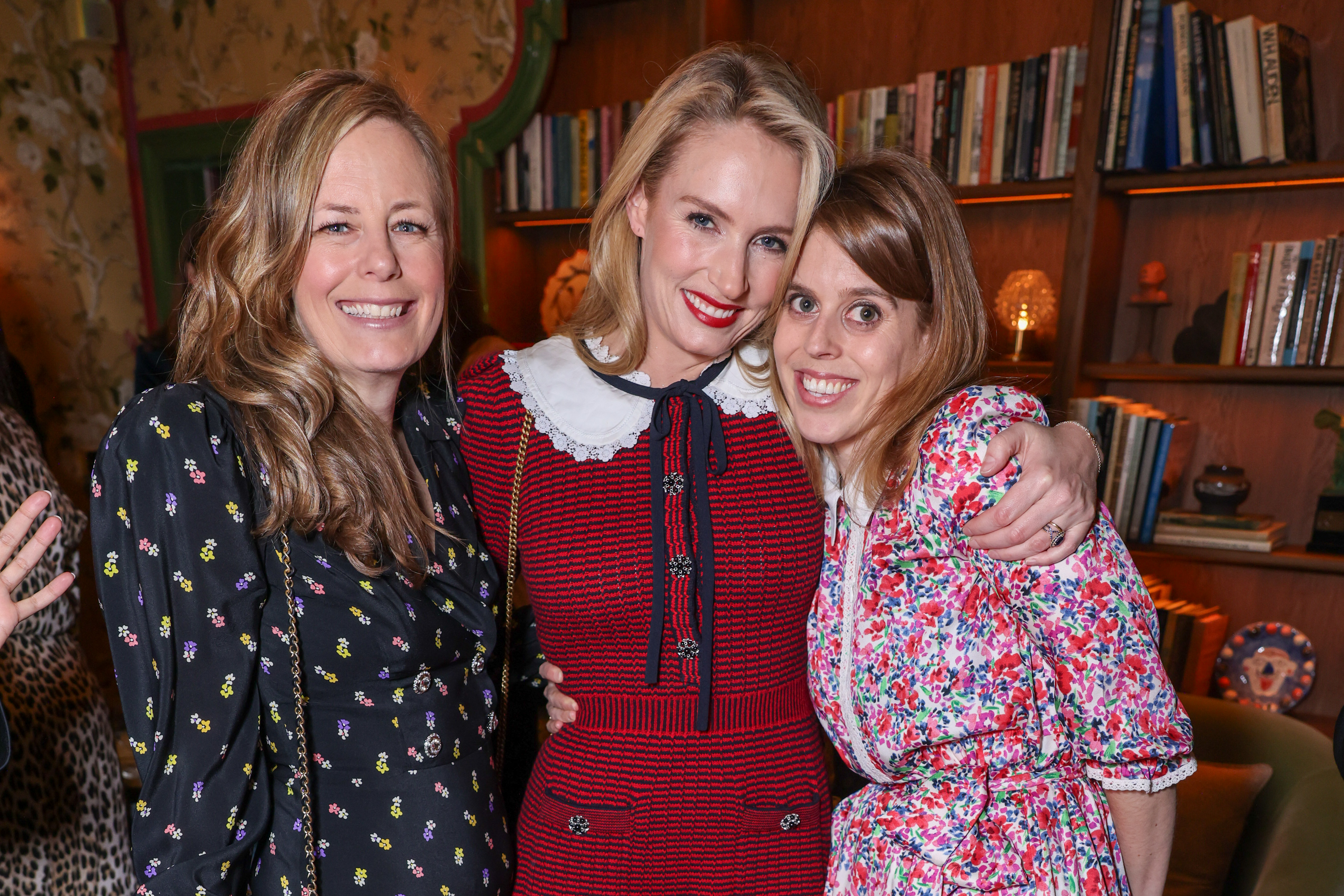 Astrid Harbord, Sofia Blunt and Princess Beatrice at Gabriela Peacock's "2 Weeks to A Younger You" book celebration and relaunch of her Longevity Range in London, England on April 23, 2024 | Source: Getty Images