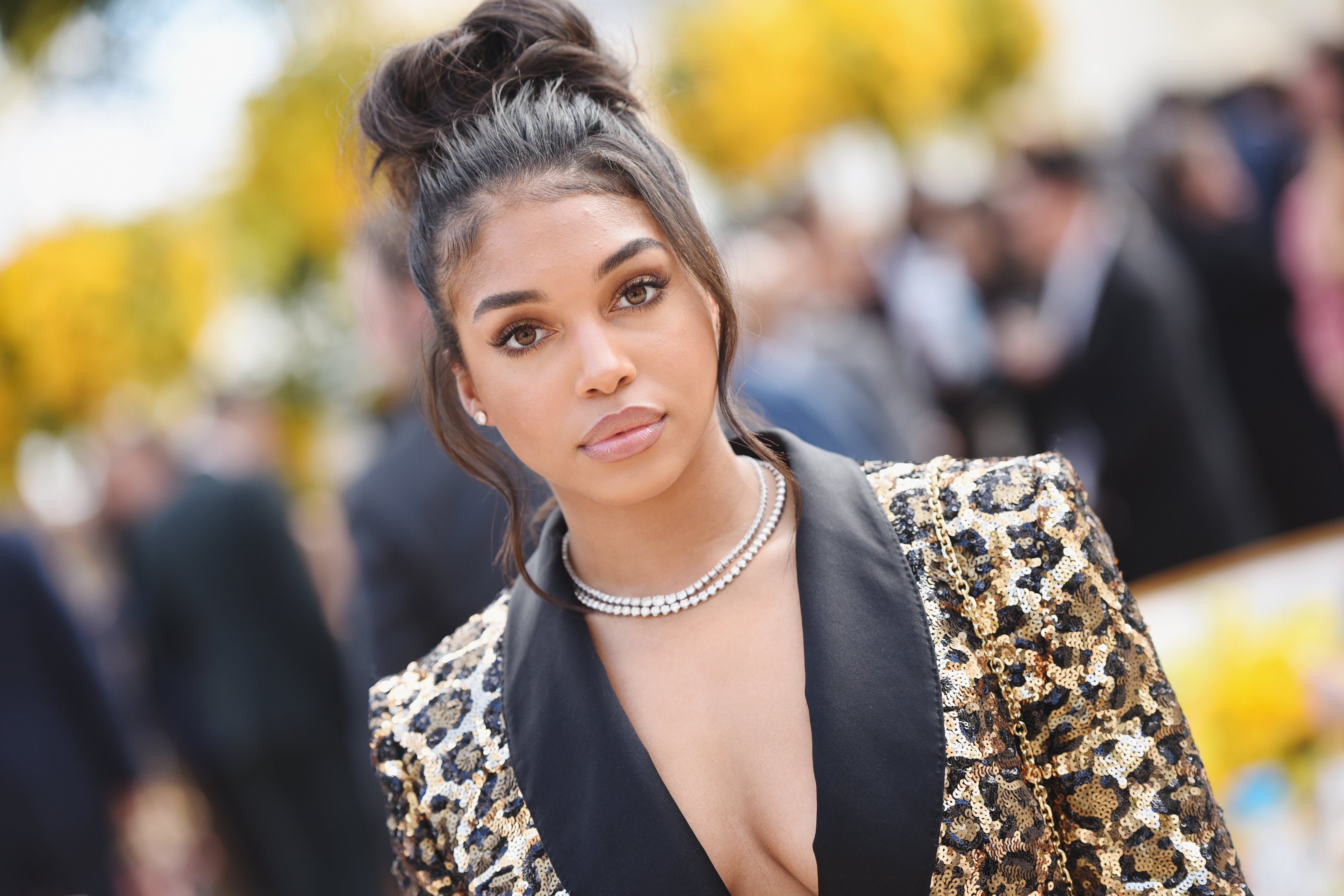 Lori Harvey attends the Roc Nation's "The Brunch" on February 9, 2019. | Photos: Getty Images