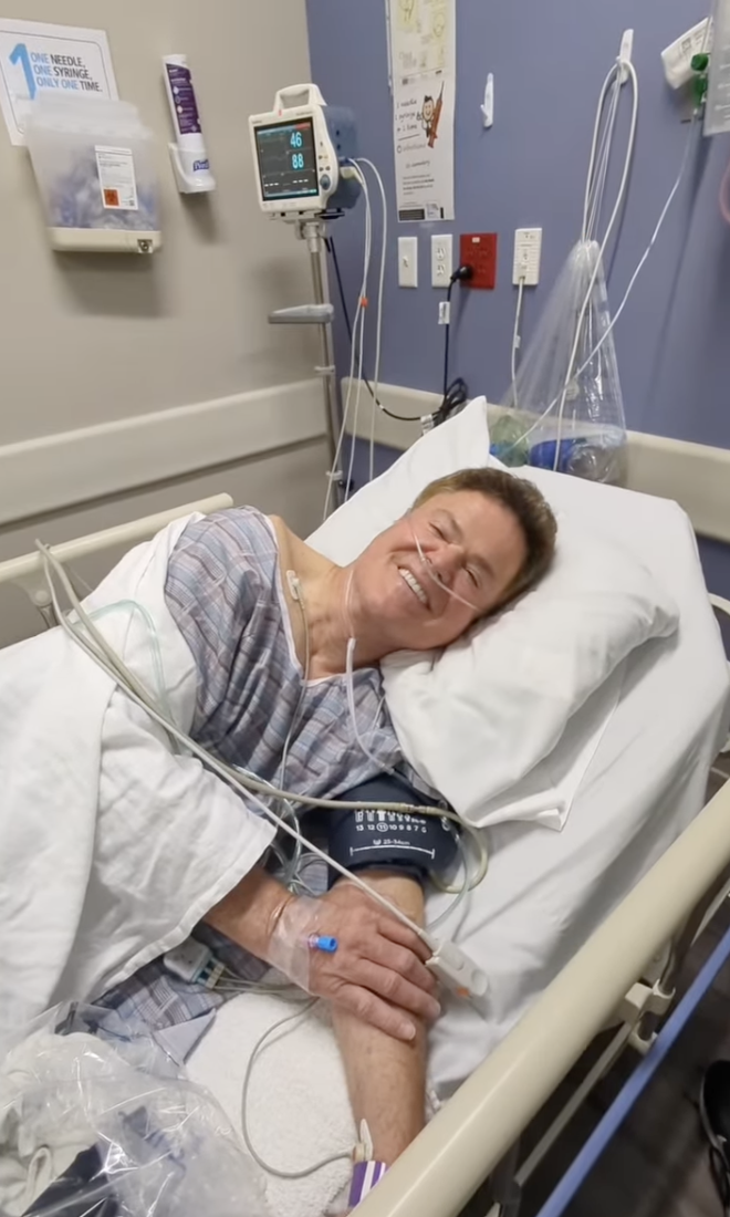 Donny Osmond flashes a smile after his undisclosed medical procedure on July 9, 2025 | Source: Instagram/donnyosmond