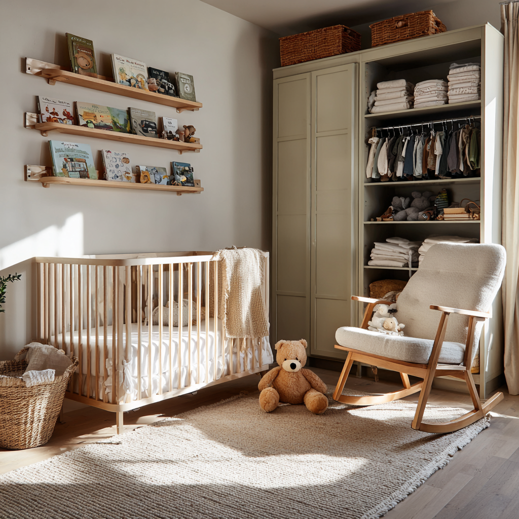 A baby nursery | Source: Midjourney