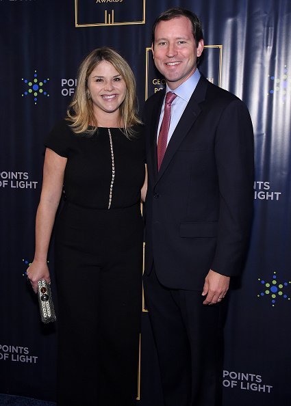 Jenna Bush Hager and Henry Hager attend The George H.W. Bush Points Of Light Awards Gala at Intrepid Sea-Air-Space Museum in New York City | Photo: Getty Images