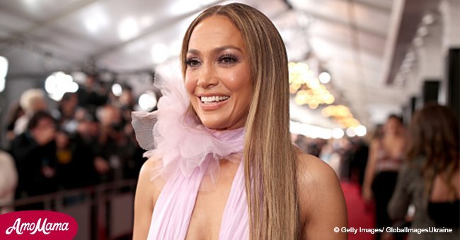 Jennifer Lopez shares a lovely photo of herself in a stunning white dress with beau