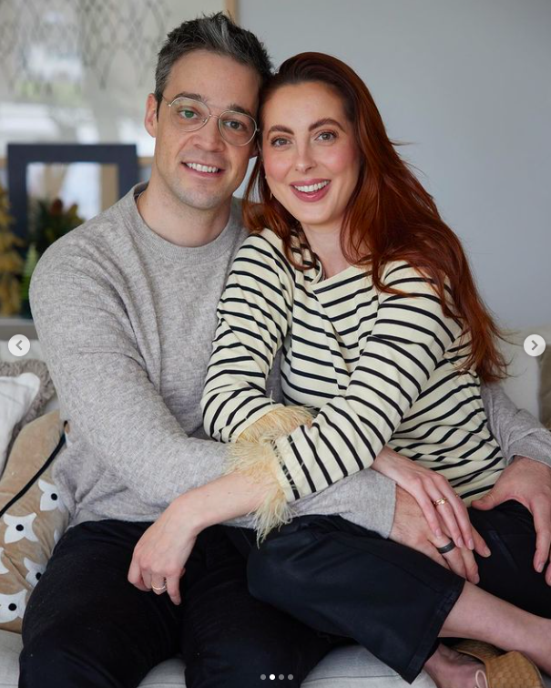 Ian Hock and Eva Amurri posing for a picture, posted on December 21, 2023 | Source: Instagram/thehappilyeva