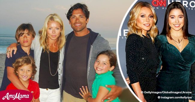 Kelly Ripa's daughter, 17, makes a rare red carpet appearance with mom and she is so grown up