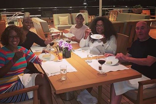 Oprah Winfrey and friends | Source: Instagram Gayle KIng