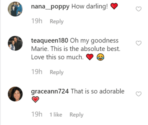 Fan comments left on Marie Osmond's post | Instagram: @marieosmond