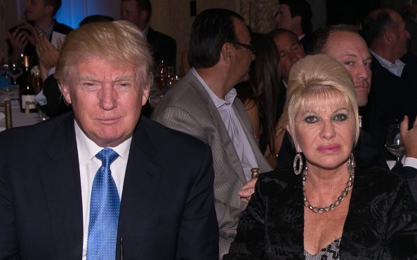 Donald Trump and Ivana Trump at Trump National Golf Club Westchester on September 15, 2014 in Briarcliff Manor, New York | Photo: Getty Images